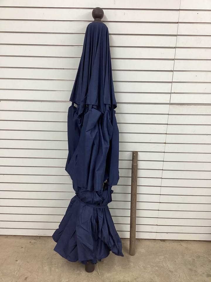Proshade 11ft Wood-Look Collar Tilt Aluminum Umbrella
