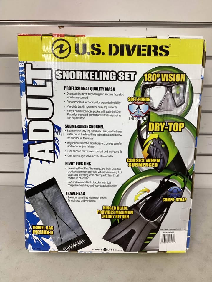 U.S. Divers Adult Snorkeling Set
