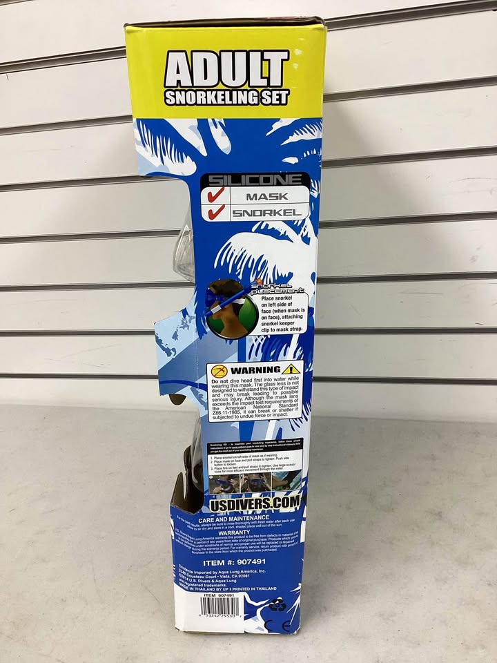 U.S. Divers Adult Snorkeling Set