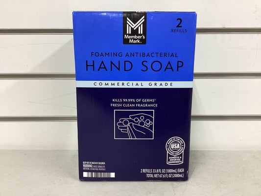 Member's Mark Antibacterial Foaming Hand Soap 2 PACK