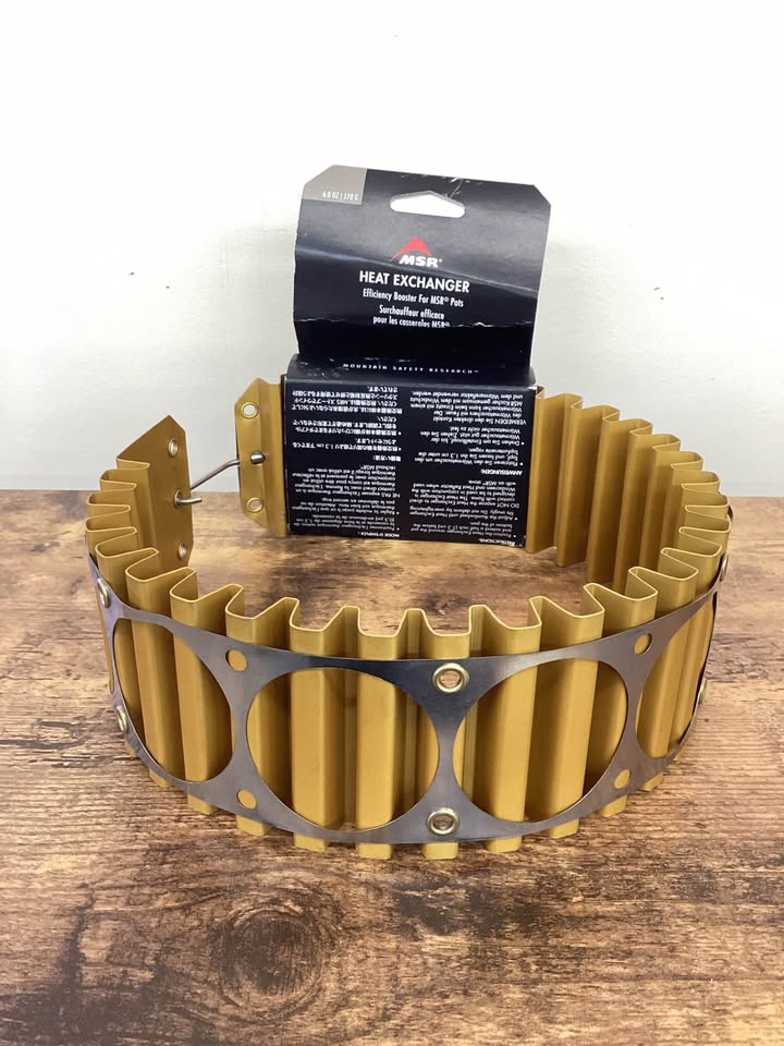 MSR Heat Exchanger for Outdoor Cooking