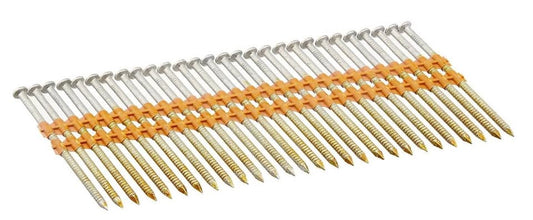 Bostitch 3 in. L X 10 Ga. Straight Strip Galvanized Framing Nails 21 deg 4000PK