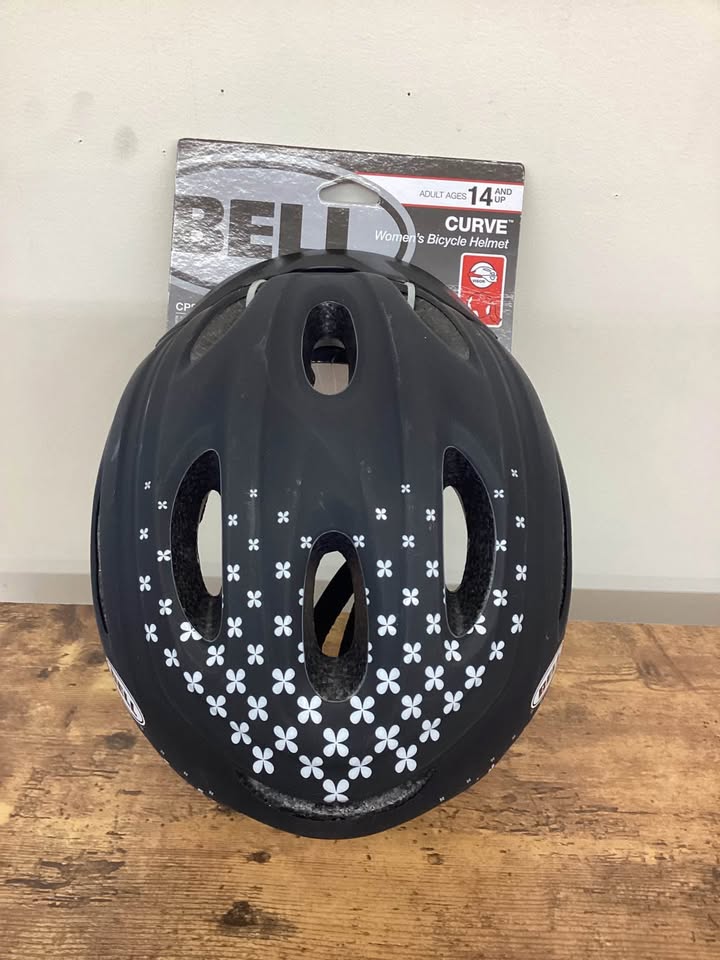 Bell Curve Women's Helmet, Black Petals, One Size, Model: 7107160