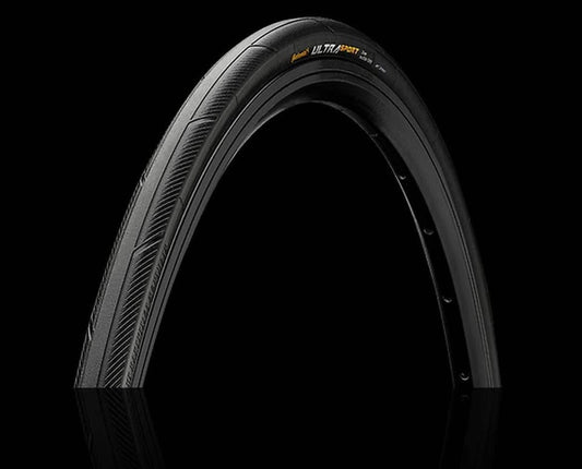 Continental Ultra Sport III 700x23 Black/Black Folding PureGrip Tire