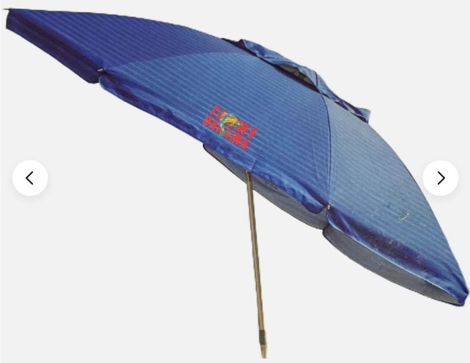 Tommy Bahama 8 ft Beach Umbrella with wind vent and sand anchor