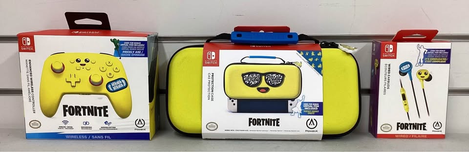 PowerA Fortnite Peely Accessories Pack for Nintendo Switch