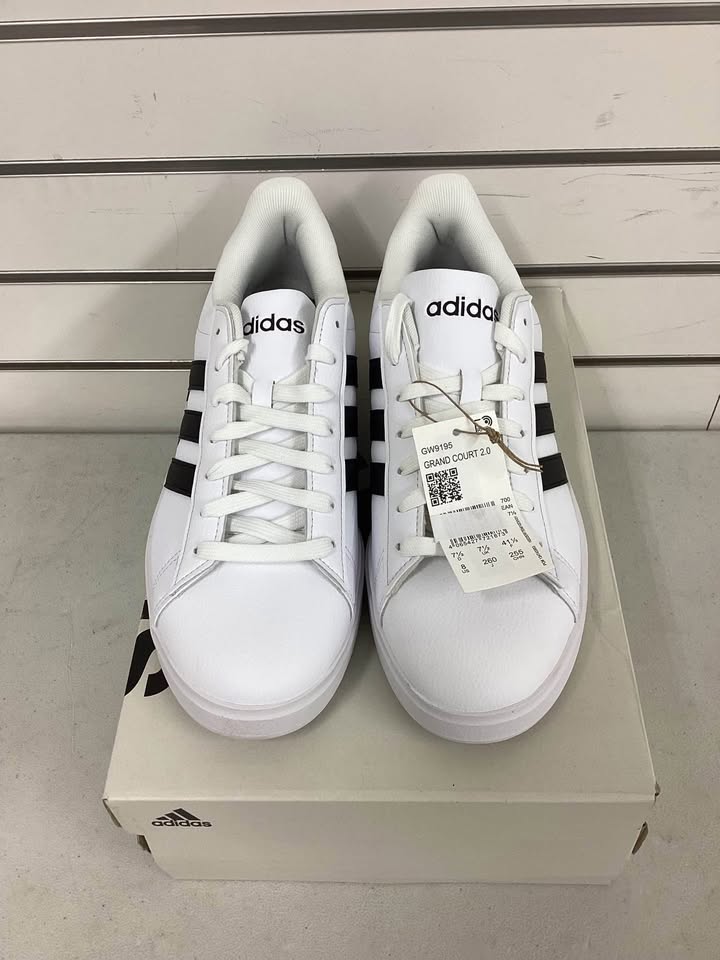 Adidas Men's Grand Court 2.0 Shoes Size 8