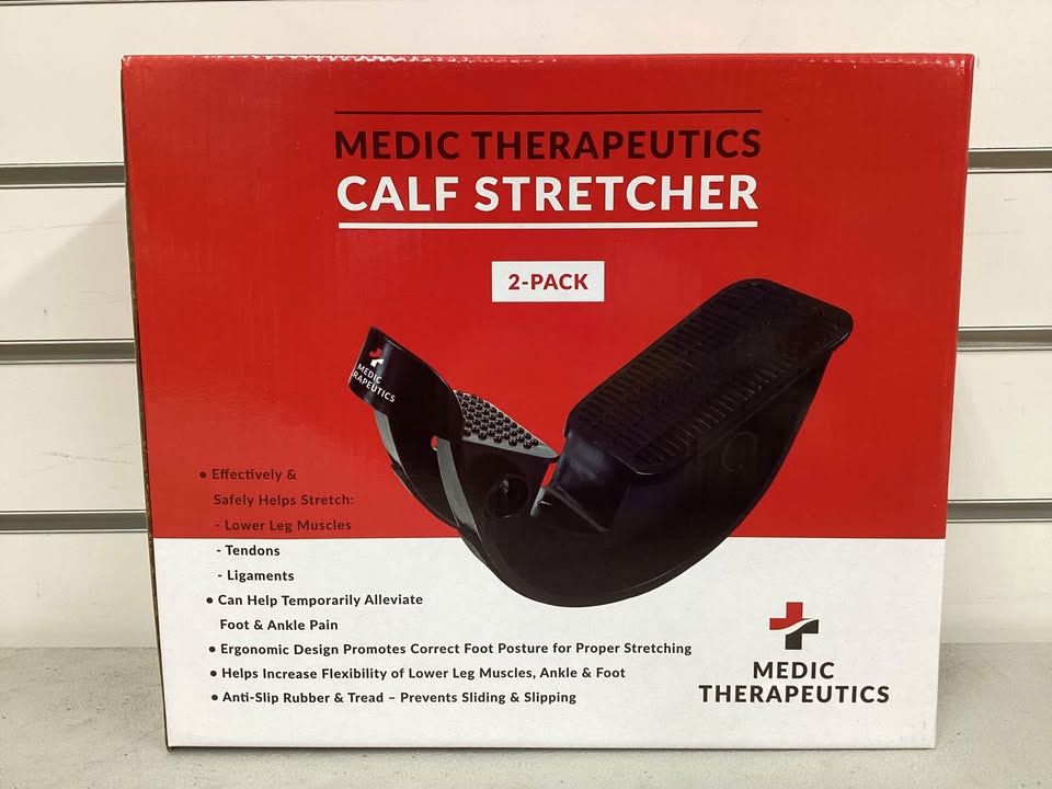 Medic Therapeutics 4-in-1 Calf & Heel Stretchers (Set of 2)