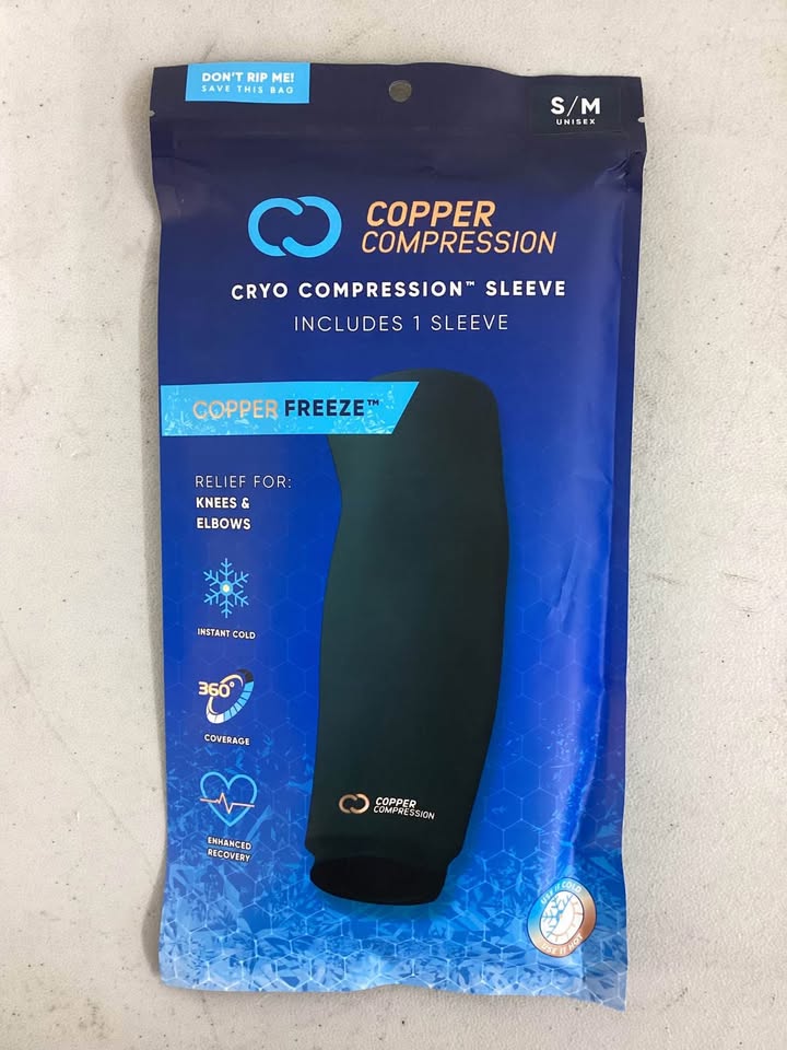Copper Compression Cryo Compression Sleeve – Waldyn Liquidators