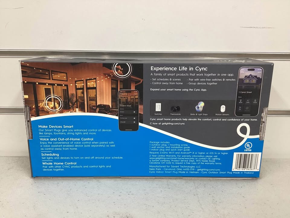 Cync Indoor/Outdoor Smart Plug Bundle