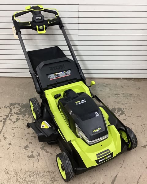 RYOBI 80V HP Brushless Battery Cordless Electric 30 in. Multi-Blade Lawn Mower with Battery and Charger