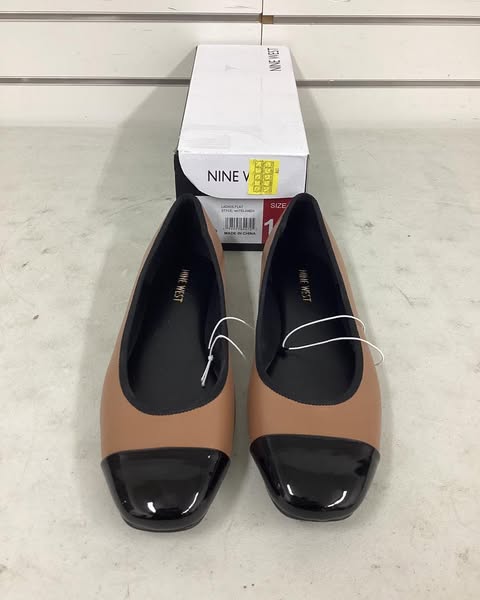 Nine West Teland Women's Captoe Ballet Flat Size 10