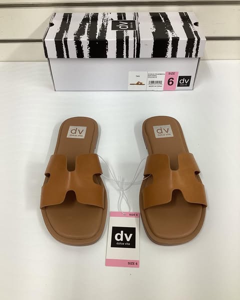 DV Dolce Vita Women's H-Band Slide Sandal Size 6