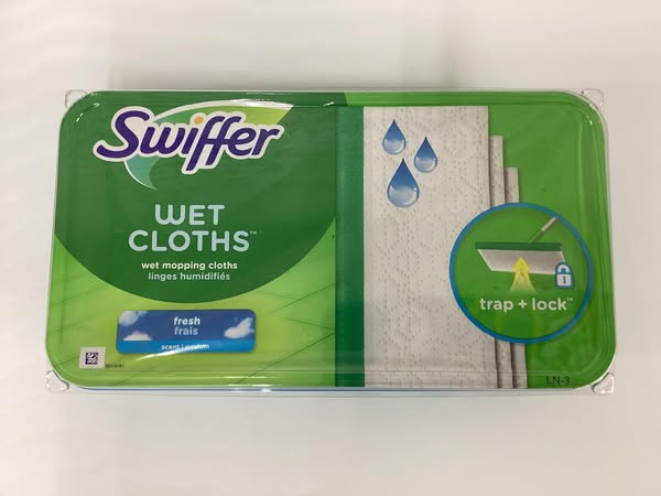 Swiffer Sweeper Wet Mopping Cloths Refills - Fresh Scent -  12 Count