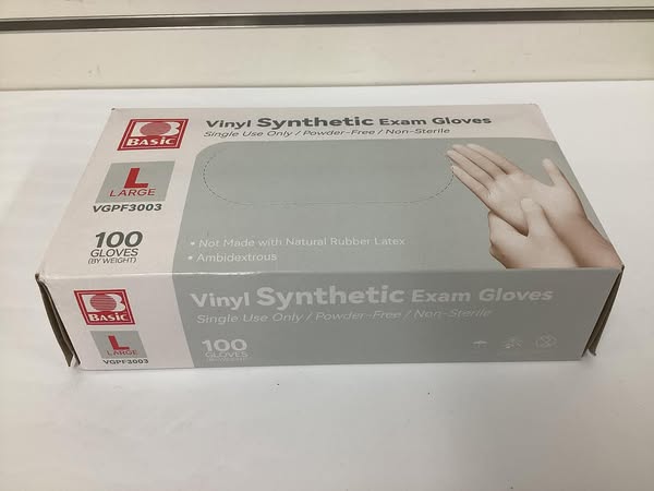 Basic Vinyl Synthetic Exam Gloves