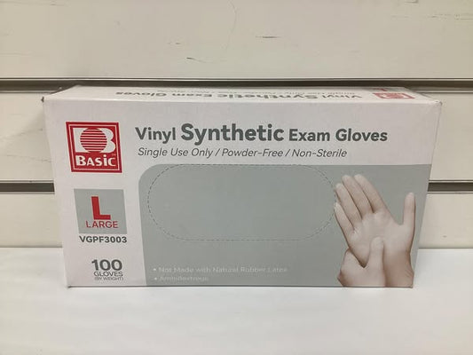 Basic Vinyl Synthetic Exam Gloves