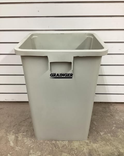Square Trash Can