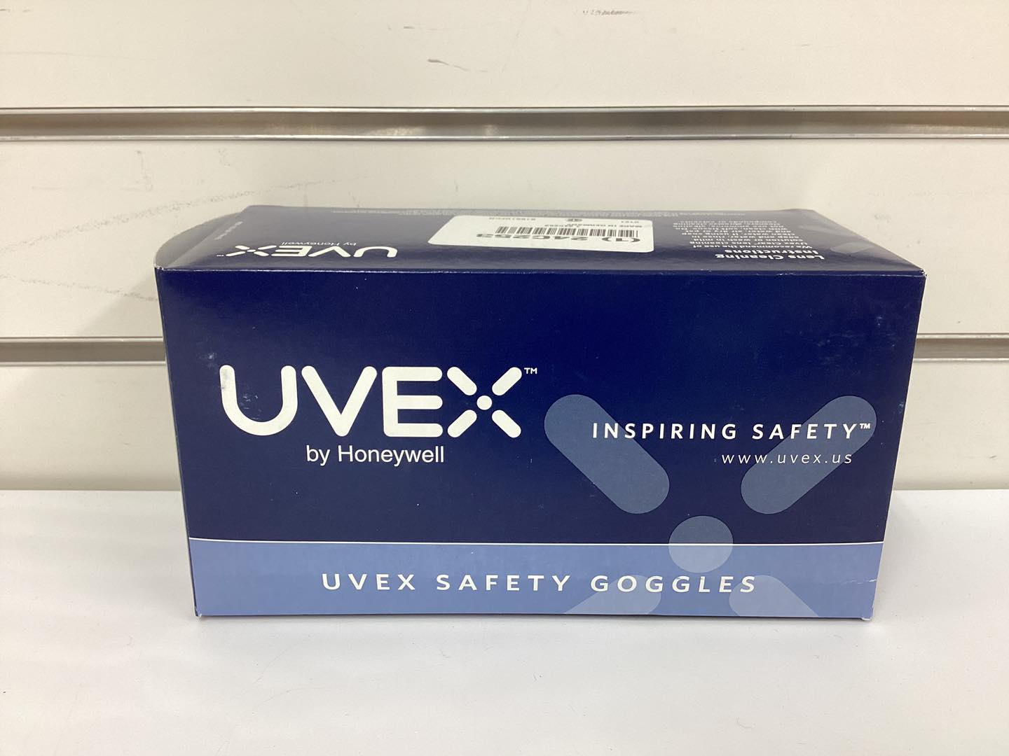 Uvex Carbon Vision Impact Chemical Splash Goggles, Gray Lens, Uvex Headband - S1651DF