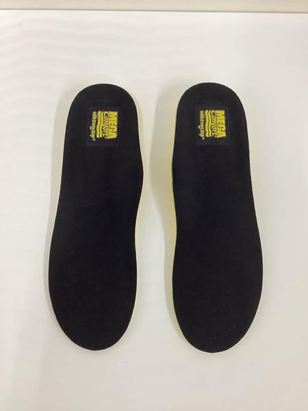 MEGAComfort Unisex Personal Anti-Fatigue Mat (PAM) Insoles Size: M11/W13