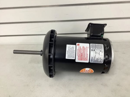 CENTURY FC3076F Condenser Fan Motor: Band Mount, Open Air-Over, 3/4 HP