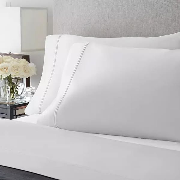Member’s Mark Hotel Premier Collection 700-Thread-Count Solid Egyptian Cotton Sheet Set Size - Queen
