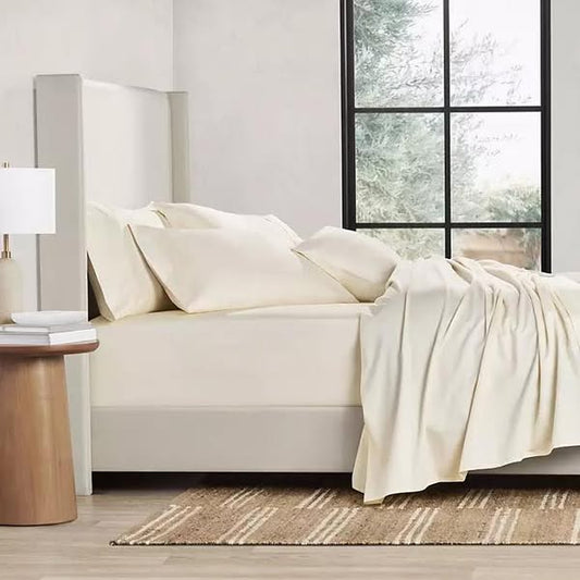 Member's Mark Queen Size Performance 500-Thread-Count Solid Sheet Set