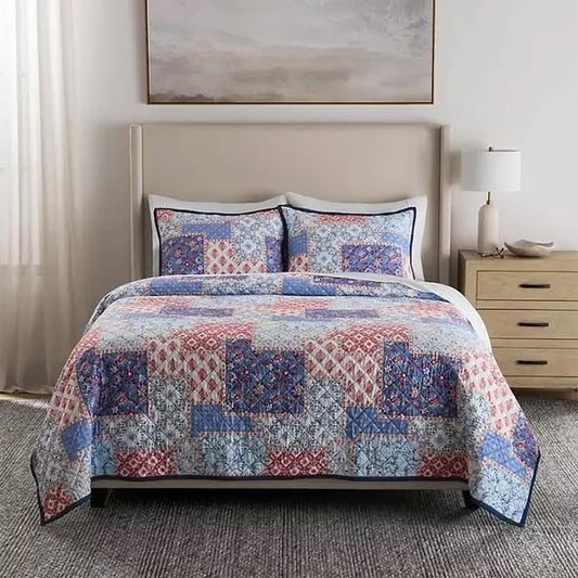 Member’s Mark King Size 3-Piece Printed Quilt Set