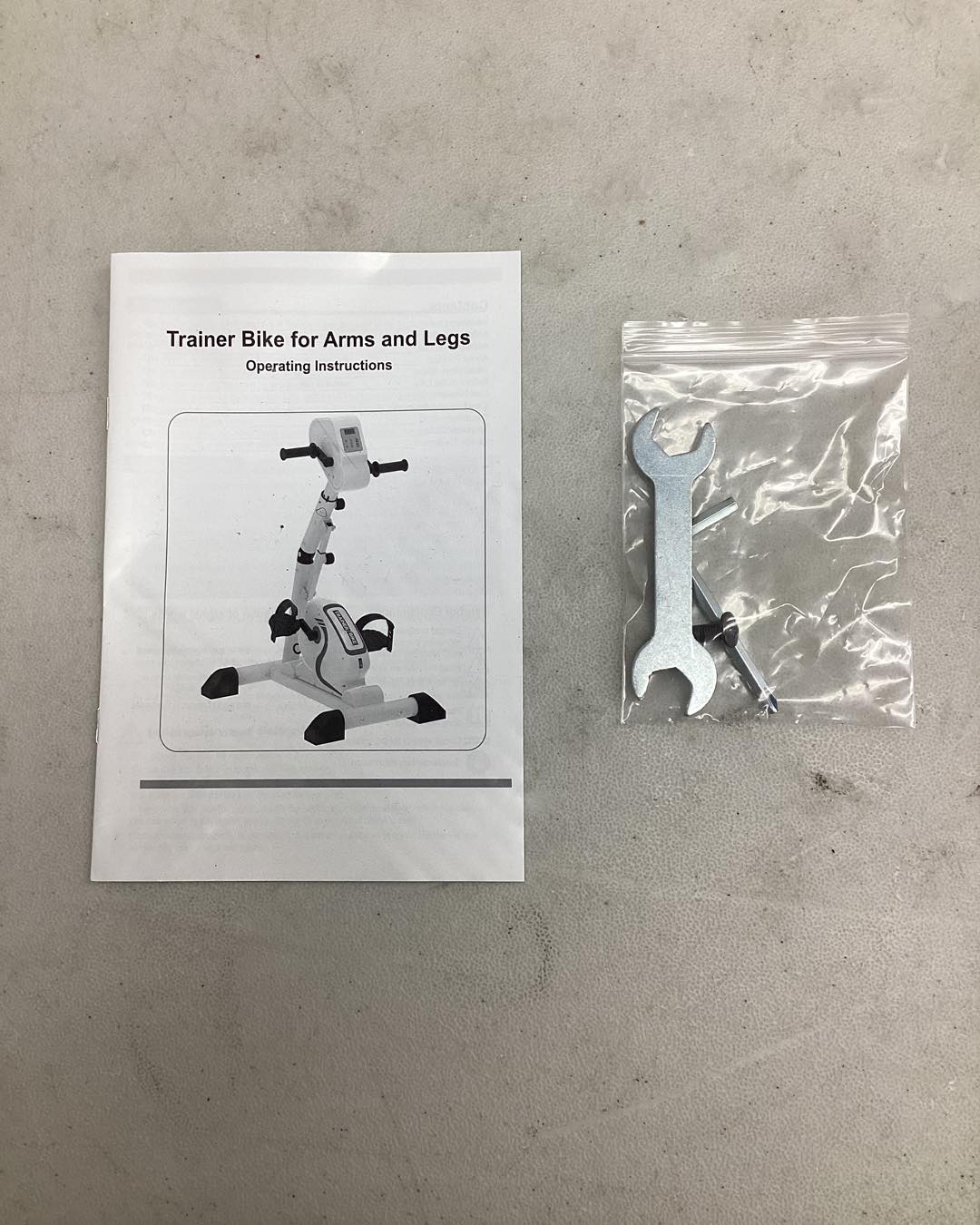Rehabilitation bike with hand exercise  HL-MB002