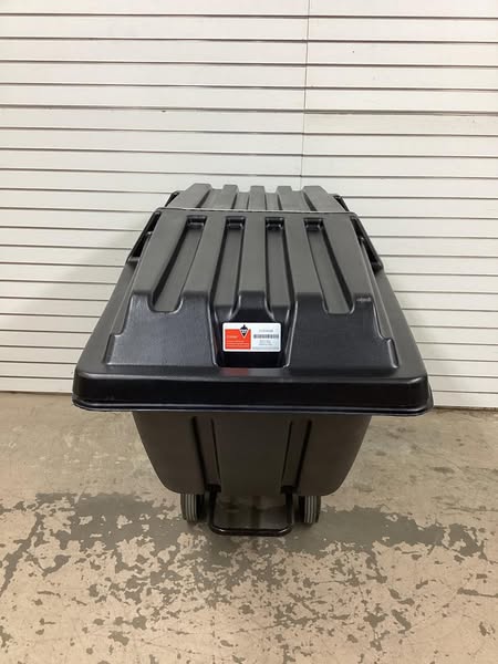 TOUGH GUY General Purpose Plastic Tilt Truck with Lid
