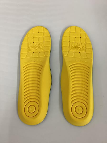 MEGAComfort Unisex Personal Anti-Fatigue Mat (PAM) Insoles Size: M11/W13