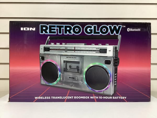 ION Retro Glow Bluetooth Speaker