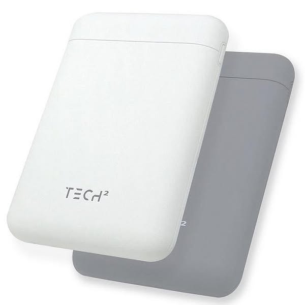 Tech Squared 10K mAh Power Bank with USB-C PD 20W and USB-A, 2 pk.
