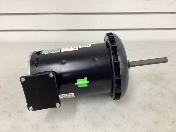 CENTURY FC3076F Condenser Fan Motor: Band Mount, Open Air-Over, 3/4 HP