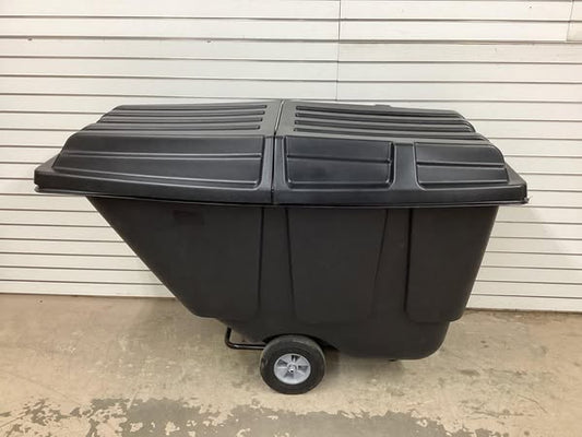TOUGH GUY General Purpose Plastic Tilt Truck with Lid