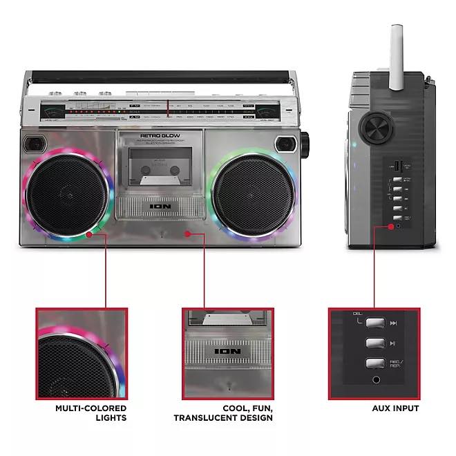 ION Retro Glow Bluetooth Speaker