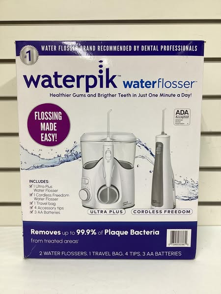 Waterpik Ultra Plus and Cordless Freedom Water Flosser