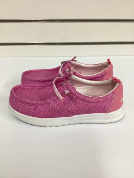 Eddie Bauer Girls Canvas Slip-On Shoe Size 1