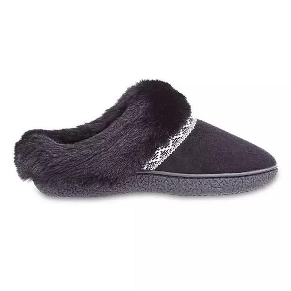 Isotoner Women’s Classic Comfort Hoodback SlipperSize L (8.5-9)