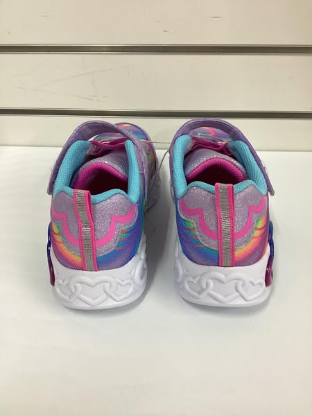 Brand New Skechers Girls' Infinite Heart Lights Sneaker Size 3