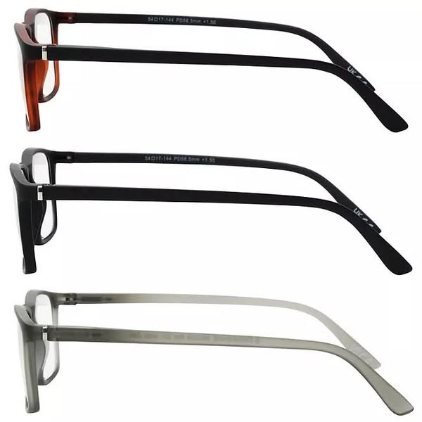 Member's Mark Rectangular Reading Glasses, 3 pk.