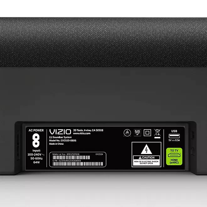 VIZIO 2.1 All-in-One Soundbar with Dolby Atmos and DTS:X
