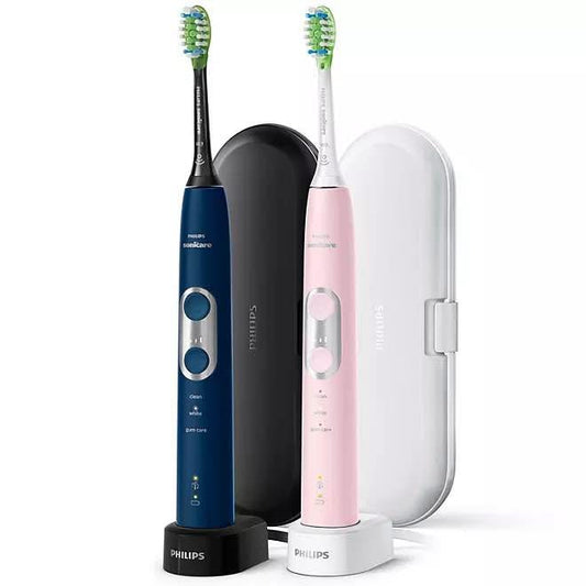 Philips Sonicare 6100 ProtectiveClean Power Toothbrush, 2 pk