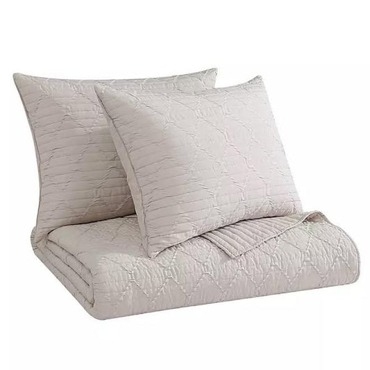 Social Standard by Sanctuary Seersucker Quilt Set - King Size