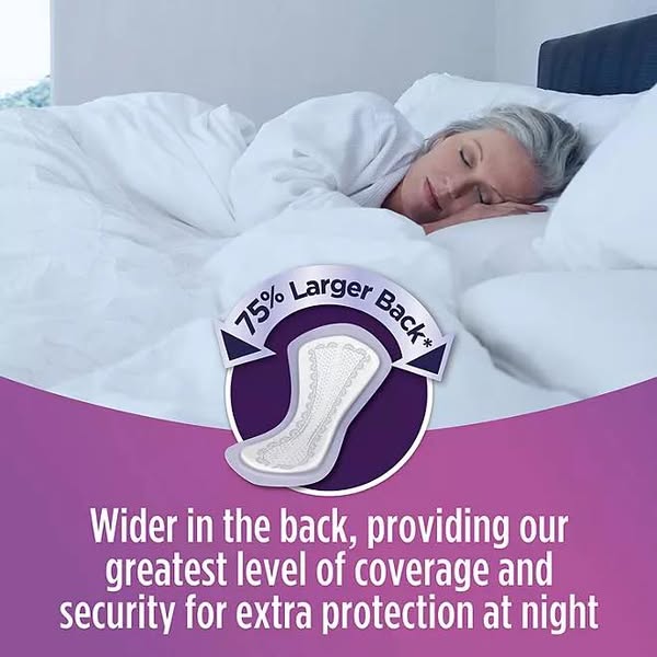 Member's Mark Total Protection Overnight Pad for Women, 120 ct.