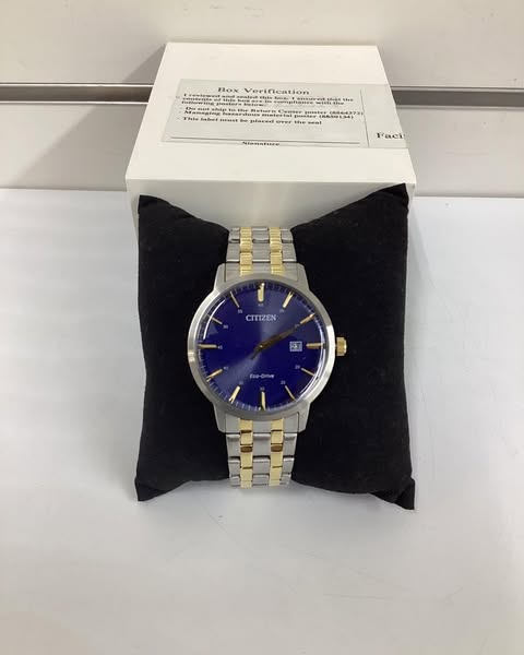 Citizen BM7468-51L Men's Eco-Drive Two-Tone Dress Classic Watch 40mm