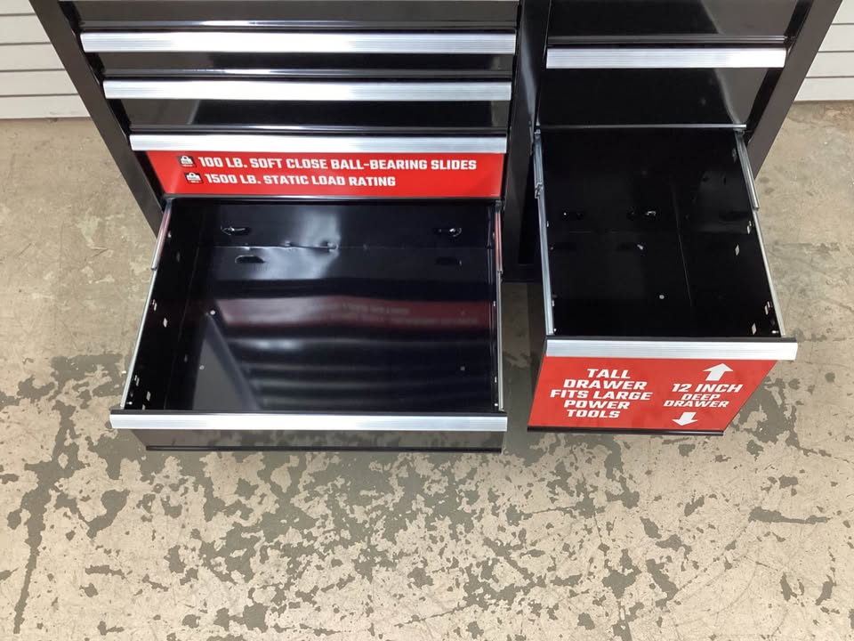 Craftsman 41-Inches W x 37.5-Inches H 10 -Drawer Steel Rolling Tool Cabinet