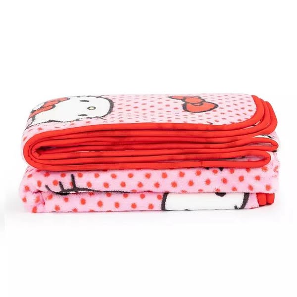 Hello Kitty Pillow and Throw Set, "40 x 50"