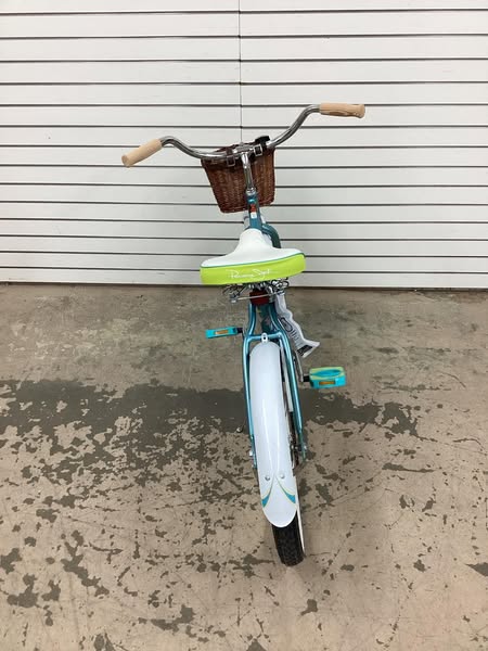 Huffy Panama Jack Girl's Beach Cruiser Bike, Pool Blue, 20 inch