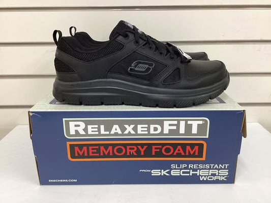 Skechers Men's Flex Advantage Slip Resistant Work Shoe Size 8.5