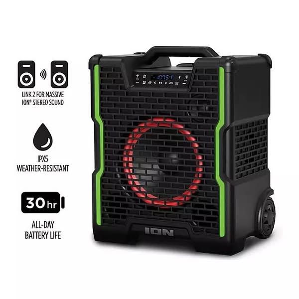 ION Audio Block Rocker Icon Bluetooth Speaker
